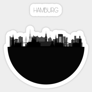 Hamburg Skyline Sticker